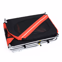 PawHut Bicycle Dog Trailer - Red | Pet Bike Trailer - Additional view 9