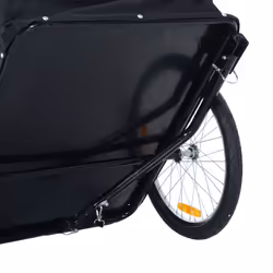 PAWHUT Bicycle Cargo Trailer Shop Luggage Storage Utility Hitch Cover - Additional view 6