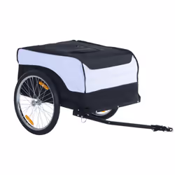 PAWHUT Bicycle Cargo Trailer Shop Luggage Storage Utility Hitch Cover - Additional view 8
