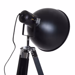 HOMCOM Stand Floor Lamp Tripod Light Livingroom Studio Dome Shade Retro Style - Additional view 6