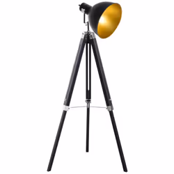 HOMCOM Stand Floor Lamp Tripod Light Livingroom Studio Dome Shade Retro Style - Additional view 8