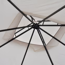 Outsunny Gazebo Party Tent Canopy Sun Shade for Patio Garden 3x3(m) - Additional view 7