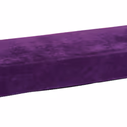 HOMCOM Balance Beam Trainer Fold Performance Gymnastics Suede Purple 2.4M Home - Additional view 7