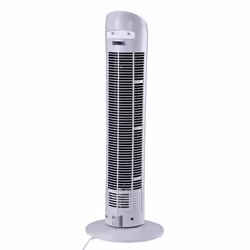 HOMCOM 30" Tower Fan Noise Reduction 3-Level Cool ABS Indoor White - Additional view 4