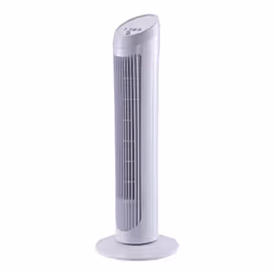 HOMCOM 30" Tower Fan Noise Reduction 3-Level Cool ABS Indoor White - Additional view 5