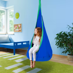 HOMCOM Swing Seat Hammock Nook Play Indoor Outdoor Kids Nest Children