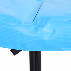 HOMCOM 40" Mini Trampoline, Rebounder Jumper w/ Adjustable Handle, Blue - Additional view 5