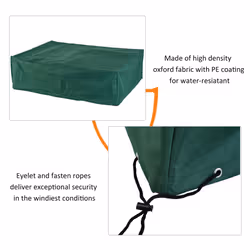 Outsunny Garden Furniture Cover Outdoor Waterproof Rattan Set Rain Protection