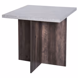 Homcom Modern Table & 4 Ottoman Seats | Space-Saving Dining Set - Additional view 4