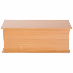 HOMCOM Storage Chest With Lid, 113L Storage Box, Burlywood - Additional view 5
