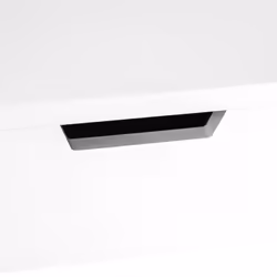 HOMCOM Dressing Table Vanity Desk Flip-up Mirror 2 Drawers, White - Additional view 8