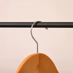 HOMCOM A Shaped Clothes Rack Garment Hanger Hanging Rail 2-tier Shelving Metal - Additional view 5