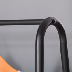 HOMCOM A Shaped Clothes Rack Garment Hanger Hanging Rail 2-tier Shelving Metal - Additional view 6