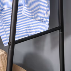 HOMCOM A Shaped Clothes Rack Garment Hanger Hanging Rail 2-tier Shelving Metal - Additional view 7
