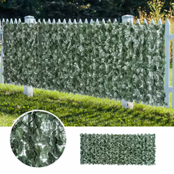 Outsunny Artificial Leaf Hedge Panel Garden Fence Privacy Screen 1.5m x 3m - Additional view 6