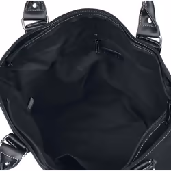 Lost Queen Women\'s Watch Skull Rose Shoulder Bag | Back in Black Handbag Purse