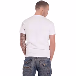 The Police Half Tone Faces T Shirt - XXL, White