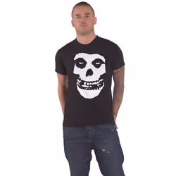 Misfits Fiend Skull T Shirt - XL, Black