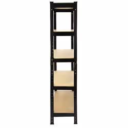 1 Racking Storage Shelving Heavy Duty Garage 5 Tier 75cm Steel Shelves Warehouse