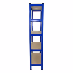 1 Racking Storage Shelving Heavy Duty Garage 5 Tier 75cm Steel Shelves Warehouse