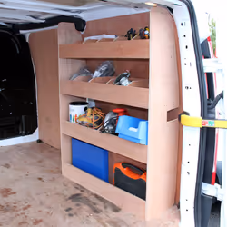 Ford Transit Custom SWB Van Racking Plywood Tool Storage Rack Ply Shelving Unit - Additional view 9