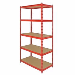 Garage Racking Heavy Duty Shelving Unit Storage Shelves Bays 5 Tier