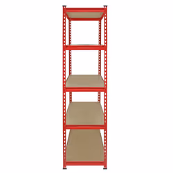 3 Garage Shelving Racking 90cm Storage Units Heavy Duty Metal Shelves 5 Tier - Additional view 4