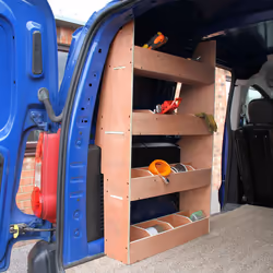 CitroÃ«n Berlingo II SWB Van Storage Shelving Plywood Racking Tool Shelves Ply Rack