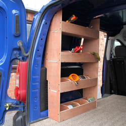 CitroÃ«n Berlingo II SWB Van Storage Shelving Plywood Racking Tool Shelves Ply Rack