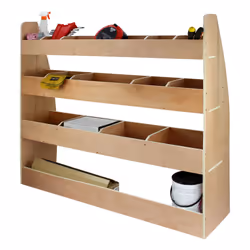 VW Caddy SWB Van Racking Plywood Tool Storage Van Shelves Ply Rack Shelving Unit
