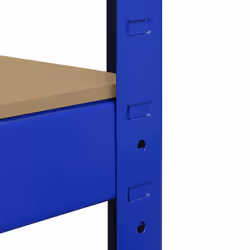 3 Bay Garage Storage Shed Shelving Metal Unit 5Tier 160cm Wide x 60cm Deep T-RAX - Additional view 7