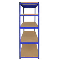 5 Bay Garage Storage Shed Shelving Metal Unit 5Tier 160cm Wide x 60cm Deep T-RAX - Additional view 9