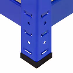 5 x 90cm Large Shelving Racking Units for Garage, Shed or Workshop Blue - Additional view 8