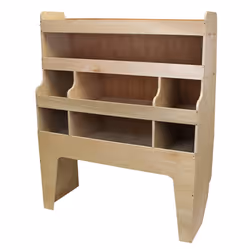 VW Transporter Van Rack T5 T6 T28 T30 Plywood Shelving Tool Shelves Storage Unit