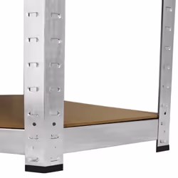 Heavy Duty Metal Corner Racking Garage Shelving 5 Tier Galwix Galvanised Steel