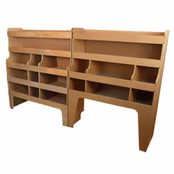 Van Racking Ford Transit 2 x Units Shelving Ply Racks Custom LWB Tool Storage