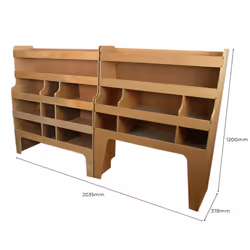 Van Racking Ford Transit 2 x Units Shelving Ply Racks Custom LWB Tool Storage - Additional view 9
