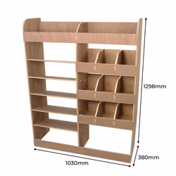 Monster Racking 25473 utility shelf/rack Wood Natural wood - Additional view 10