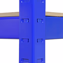 5 x 90cm Large Shelving Racking Units for Garage, Shed or Workshop Blue - Additional view 10