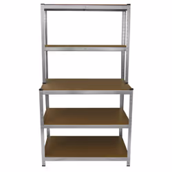 Workbench Shelving Unit Galvanised Heavy Duty Boltless Steel Racking - Additional view 7
