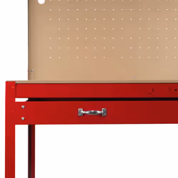 Workbench Pegboard Drawer LED Light Tool Garage - Red - Additional view 10