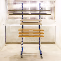 Combi Spray Drying Rack Trolley Eco Paint Shop Mobile Dry Storage - Additional view 11