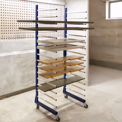 Combi Spray Drying Rack Trolley Eco Paint Shop Mobile Dry Storage - Additional view 5