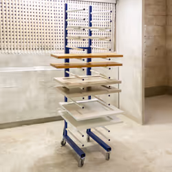Combi Spray Drying Rack Trolley Eco Paint Shop Mobile Dry Storage - Additional view 8