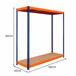 Warehouse Racking S-Rax Shelving Heavy Duty Garage - 2 - Additional view 5