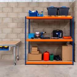 Warehouse Racking S-Rax Shelving Heavy Duty Garage - 3 - Additional view 4