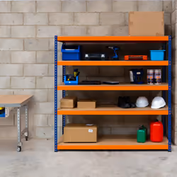 Warehouse Racking S-Rax Shelving Heavy Duty Garage - 5 - Additional view 4