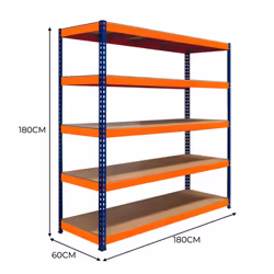 Warehouse Racking S-Rax Shelving Heavy Duty Garage - 5 - Additional view 5