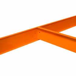 S-Rax 2 Tier Orange & Blue Workbenches - S-Rax 2 Tier Orange & Blue Workbench Additional Shelf 150cm x 60cm - Additional view 6