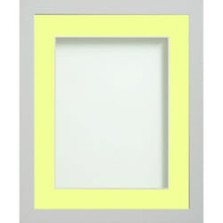Frame Company Allington Single picture frame White, Yellow